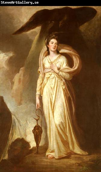 George Romney Elizabeth Harriet Warren (Viscountess Bulkeley) as Hebe